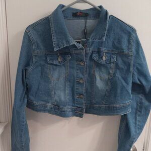 U & me - Short jean jacket - size S